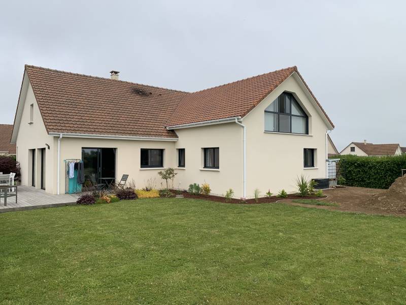 Conception sur-mesure d'une extension sur une maison traditionnelle à proximité de Luneray 76