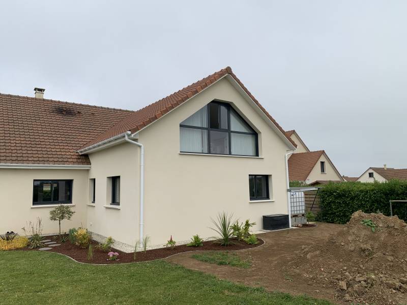 Conception sur-mesure d'une extension sur une maison traditionnelle à proximité de Luneray 76