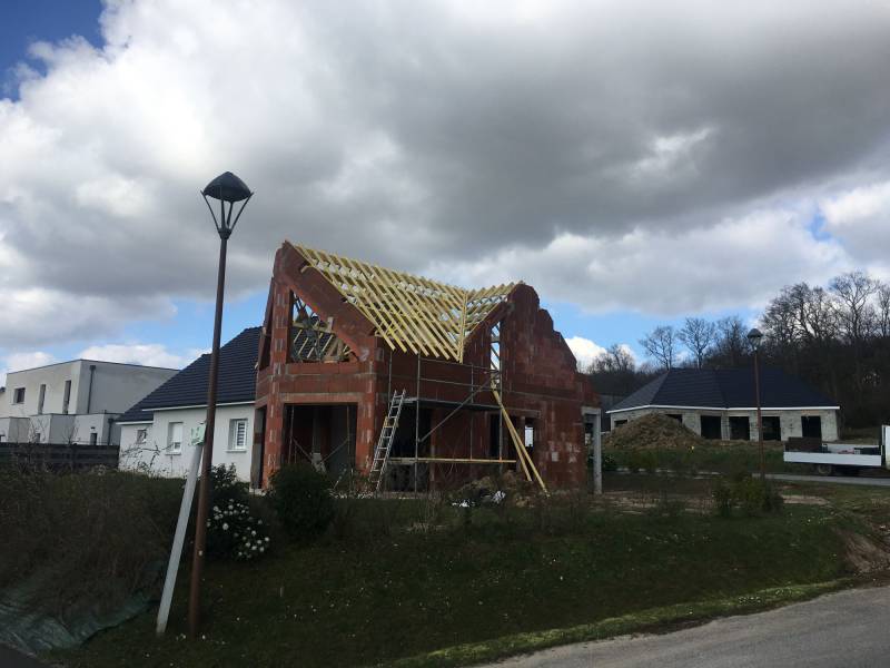 Projet d’agrandissement sur une maison individuelle avec création d'un salon proche Lillebonne