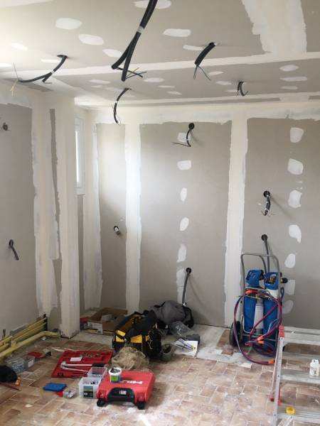 Rénovation intérieur d'une maison ancienne à Yvetot