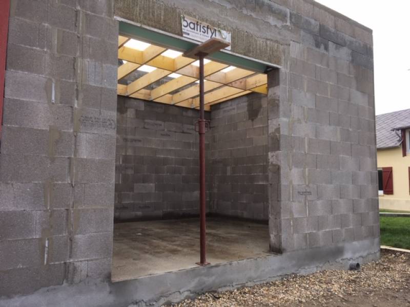 Maître d'oeuvre pour l'extension d'une maison moderne avec permis de construire proche Barentin
