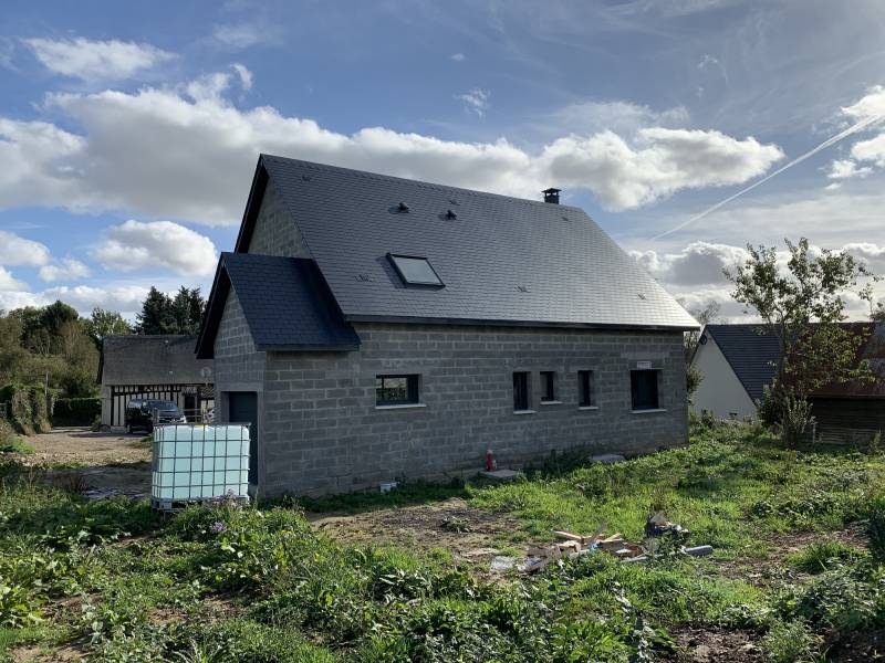 Maître d'oeuvre spécialisé dans la construction de maisons contemporaines proche Doudeville