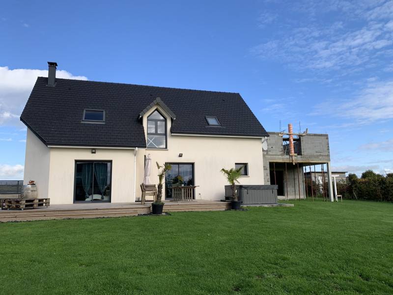 Entreprise expérimentée dans l'extension de maisons contemporaines proche Fauville-en-Caux