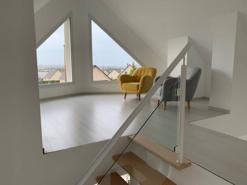 Projet d’agrandissement sur une maison individuelle avec création d'un salon proche Lillebonne