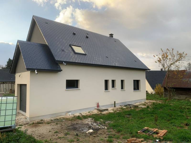 Maître d'oeuvre spécialisé dans la construction de maisons contemporaines proche Doudeville