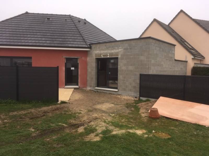 Maître d'oeuvre pour l'extension d'une maison moderne avec permis de construire proche Barentin
