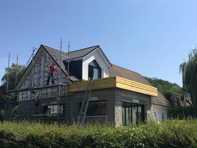 Réhabilitation et extension d'une maison contemporaine sur le secteur de Rouen 76