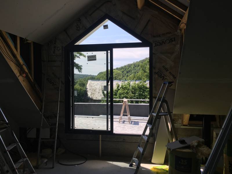 Réhabilitation et extension d'une maison contemporaine sur le secteur de Rouen 76