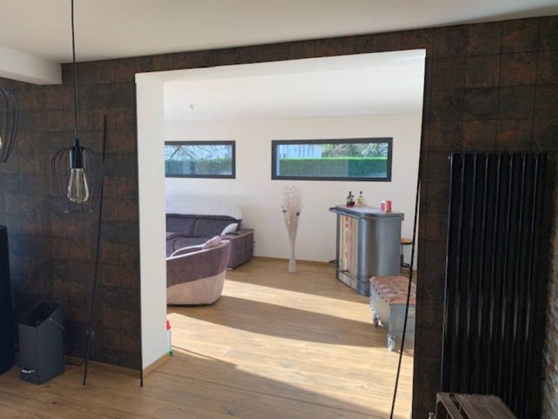 Agrandissement d'une surface de 25 m² pour une maison individuelle proche de Cany Barville 76