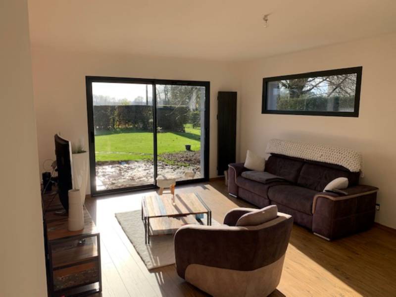 Agrandissement d'une surface de 25 m² pour une maison individuelle proche de Cany Barville 76