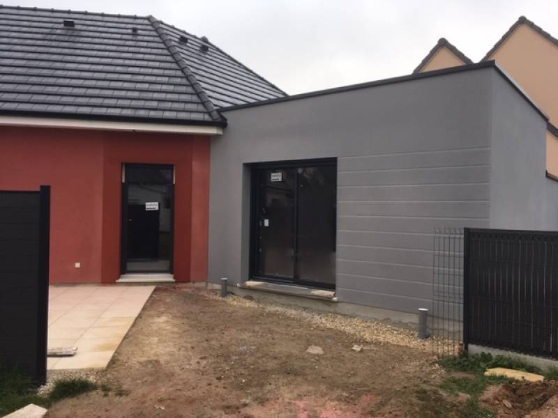 Maître d'oeuvre pour l'extension d'une maison moderne avec permis de construire proche Barentin