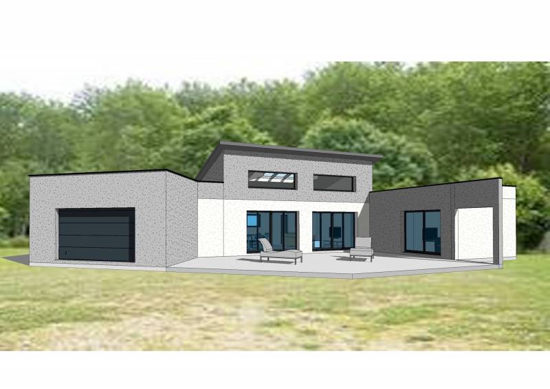 Maître d'oeuvre pour des plans et esquisses sur mesure pour la construction d'une maison traditionnelle