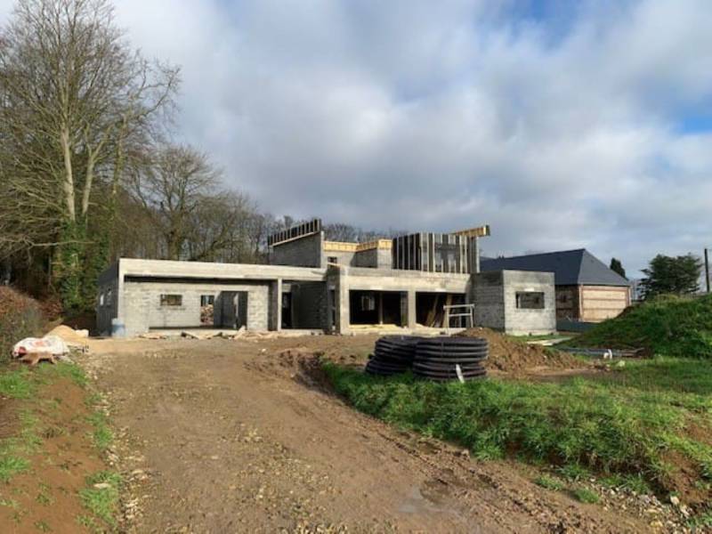 Faites appel à notre entreprise pour la construction d'une maison contemporaine sur Fécamp