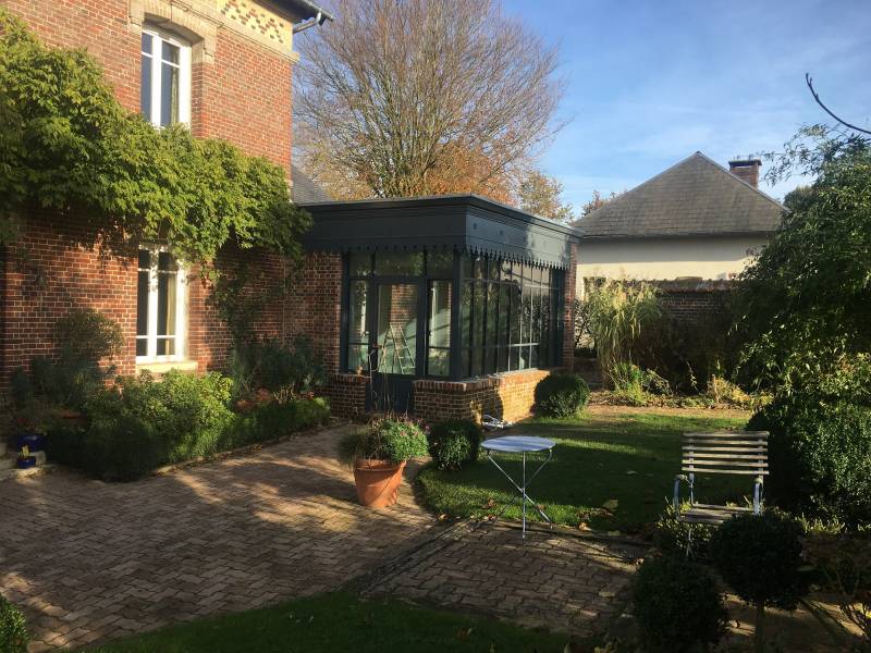 Maître d'œuvre pour l'agrandissement d'une cuisine et la création d'un espace salon d'hiver proche Yvetot