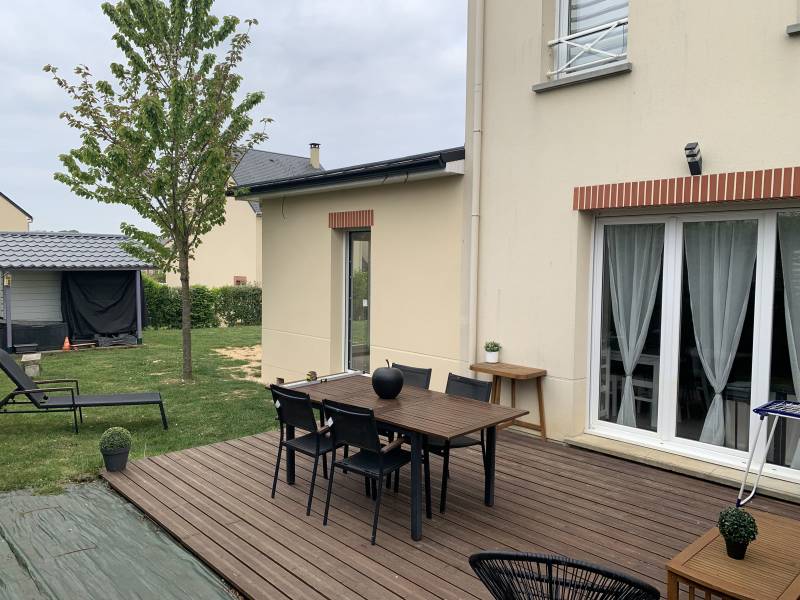 Création d'un salon avec une extension sur mesure sur le secteur de Barentin 76