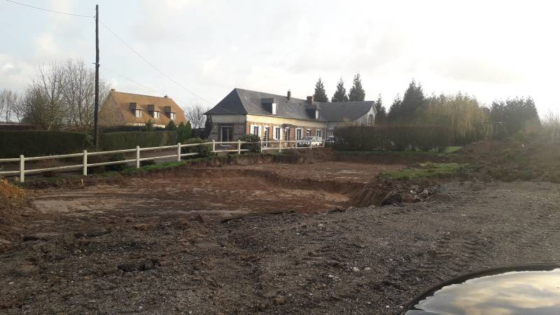 Maître d'œuvre pour la conception d'une maison neuve contemporaine proche de valliquerville