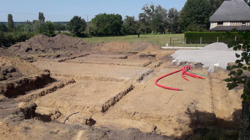 Construction d'une maison contemporaine sur mesure par nos artisans partenaires proche Duclair
