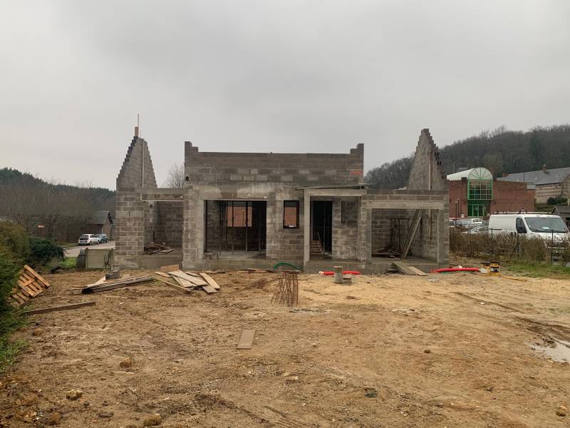 Création des plans sur-mesure et construction d'une maison contemporaine avec étage et 4 chambres sur Fauville en Caux 76