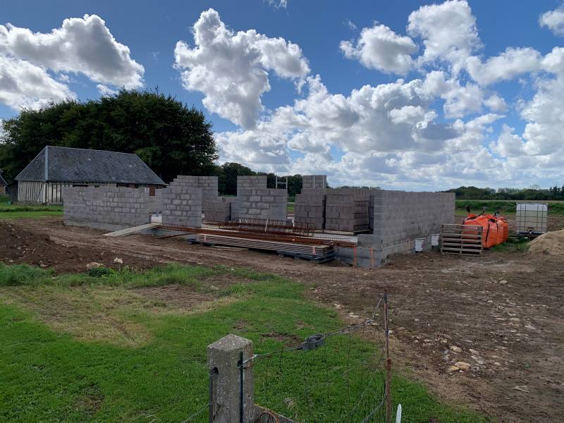 Conception et construction sur-mesure d'une maison moderne par notre entreprise sur Goderville 76