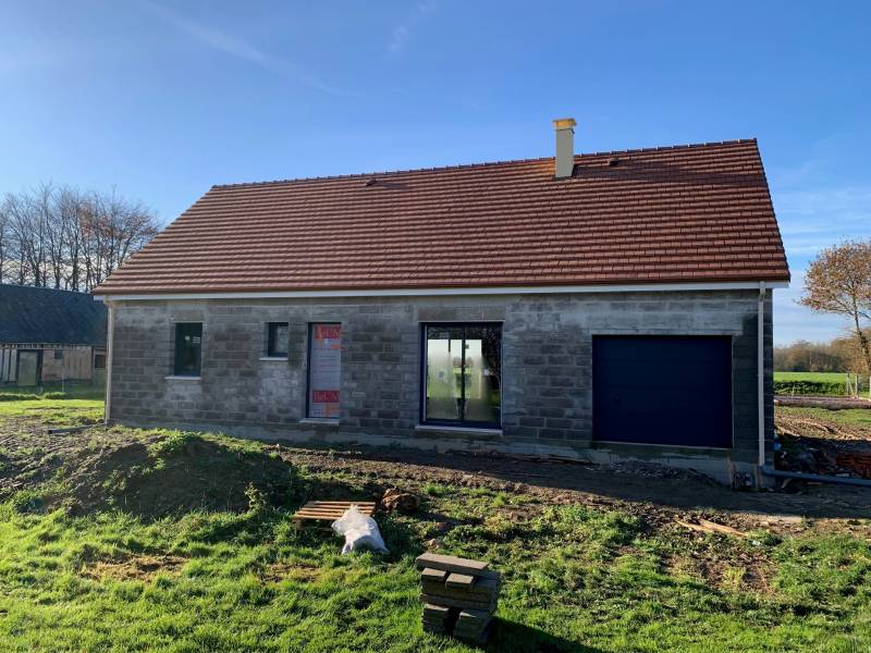 Conception et construction sur-mesure d'une maison moderne par notre entreprise sur Goderville 76