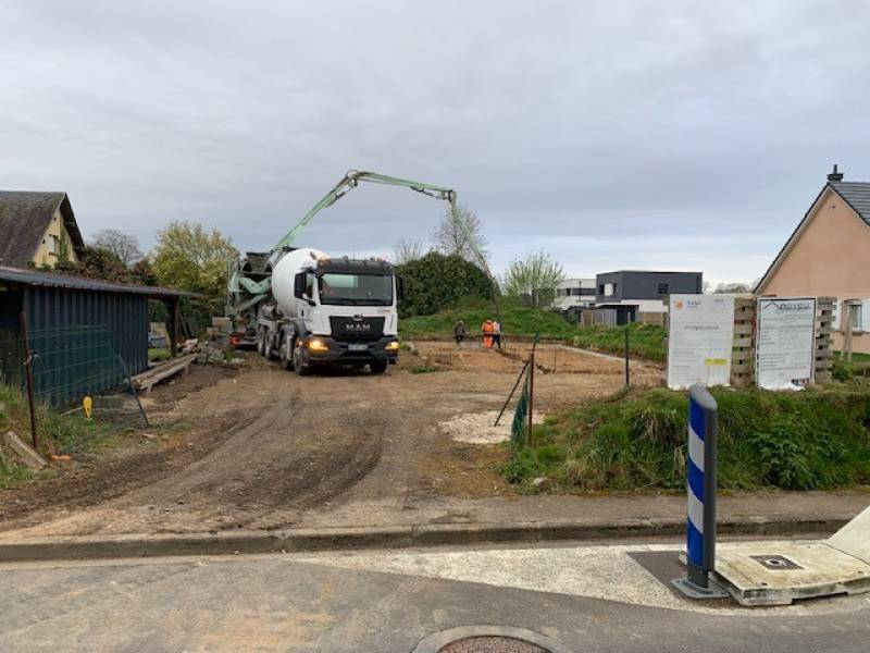 construction d'une maison individuelle à Yvetot