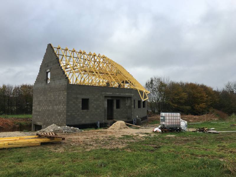 Construction d'une maison neuve par un maître d'oeuvre proche Fécamp